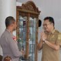 Markus Dapat Kue Ulang Tahun dari Kapolres Bangka Barat