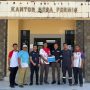 HUT Desa Permis, PT Timah Dukung Turnamen Voli dan Jalan Santai Warga