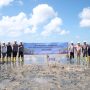 PT Timah dan Masyarakat Beltim Jaga Alam dengan Menanam Mangrove di Pantai Mudong