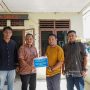PT Timah Kucur Bantuan untuk Pembangunan Pos Kamling di Desa Tanjung Gunung