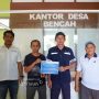 Desa Bencah Dapat Kucuran Bantuan Bangun Pos Kamling dari PT Timah
