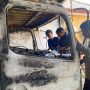 Damkar Semata Wayang Hangus, Petugas Pemadam Kebingungan Memadamkan Apinya Sendiri
