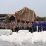 Upaya Penyelundupan 15 Balok Timah Disembunyikan di Bawah 10 Ton Tepung Gagal Total